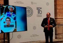 Más de un millón de 300 mil pesos costaría la reparación de la puerta del Congreso del Estado
