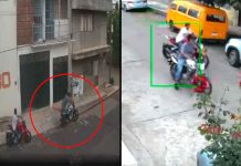 #VIDEO // Roban motocicleta de trabajo en la calle Curtidores de Teremendo en Morelia