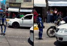 #VIDEO // Robot obliga a conductores a respetar el paso peatonal en Guadalajara