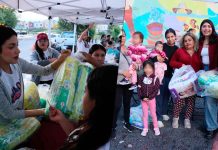 Seimujer entrega más de 21 mil pañales a madres de Villas del Pedregal