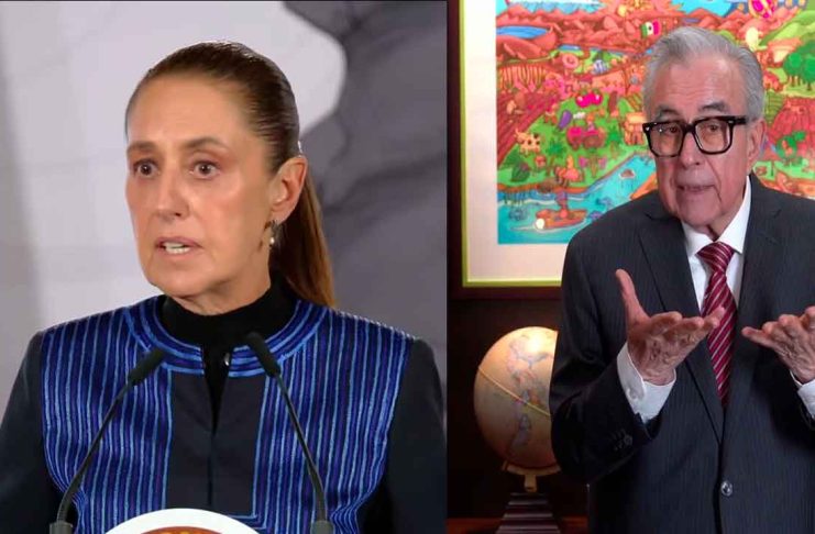 Sheinbaum señala que licencia de Rocha Moya es “definitiva”
