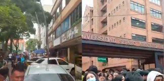 #VIDEO // Reportan sismo de 5.1 en Santander, Colombia; evacuan edificios en Bogotá