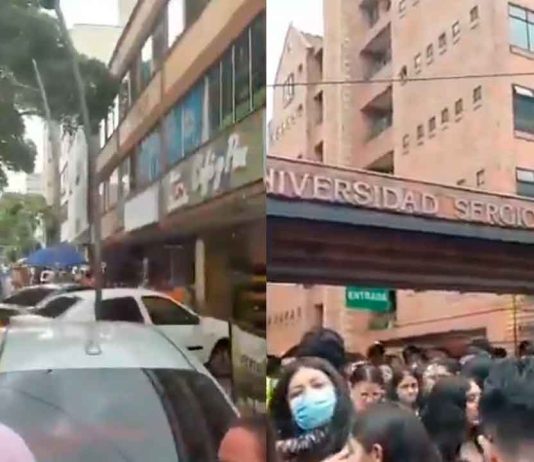 #VIDEO // Reportan sismo de 5.1 en Santander, Colombia; evacuan edificios en Bogotá