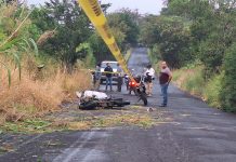 Hombre perece en accidente de motocicleta, en Los Reyes