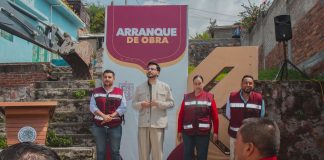 Arranca rehabilitación de escaleras en La Nopalera