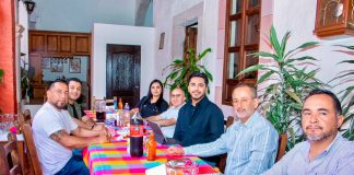 Supervisan rehabilitación y conservación del atrio parroquial de Huandacareo