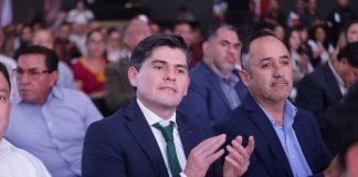 Antonio Ixtláhuac felicita al gobernador de Michoacán, Alfredo Ramírez Bedolla, por su Quinto Informe de Gobierno