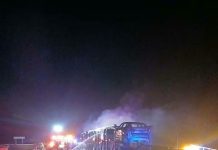 Arde tractocamión nodriza junto con su cargamento en la México-Guadalajara