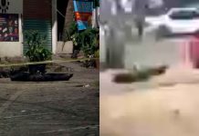 #VIDEO // Cámaras de seguridad graban abandono de cuerpo embolsado en la colonia Jacarandas
