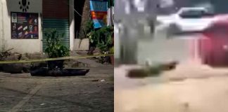 #VIDEO // Cámaras de seguridad graban abandono de cuerpo embolsado en la colonia Jacarandas