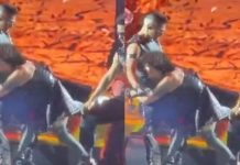 #VIDEO // Alejandra Guzmán sufre grave lesión en pleno concierto y es trasladada en ambulancia en Veracruz