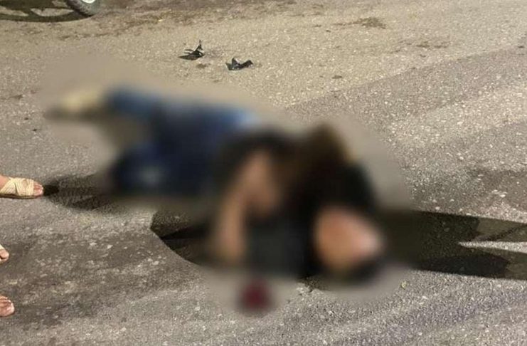 Repartidor queda lesionado tras derrapar en motocicleta en Apatzingán