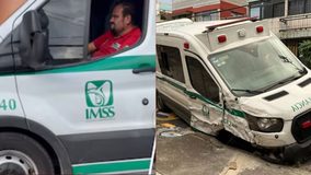 #VIDEO // Detienen a operador de ambulancia del IMSS tras chocar contra vehículos y arrollar a personas en Azcapotzalco