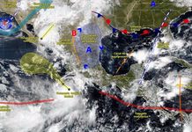 Huracán Polo toca tierra por segunda ocasión en México
