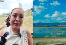 Alcaldesa de Cuitzeo pide apoyo al gobernador para limpieza del lago; está al 65% de su capacidad total