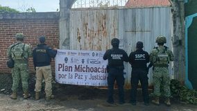 Ejército Mexicano y fuerzas de seguridad aseguran vehículos al “Cartel de Los Reyes” en Tocumbo y Tingüindín