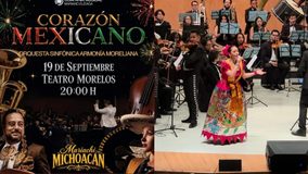 Todo un éxito concierto Corazón Mexicano en el Teatro Morelos