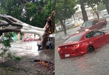 Tormenta eléctrica provoca inundaciones, caída de árboles y apagones en Morelia
