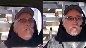 #VIDEO // Conductor de tráiler se desmaya al volante tras atragantarse con una bebida en Maryland