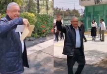 #VIDEO // ¡Reapareció AMLO! Captan a López Obrador en Banco del Bienestar; ¿fue a cobrar su pensión?