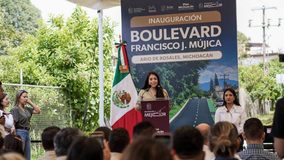 Yohana Mendoza encabeza la transformación en Ario con obras y proyectos de alto impacto social