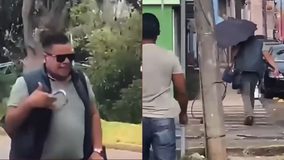 #VIDEO // Retienen y golpean a acosador que agredió a joven en Morelia; no sería la primera vez en ser detenido
