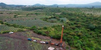 Arranca perforación de pozo profundo en Churintzio; beneficiará a 235 habitantes