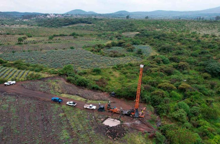 Arranca perforación de pozo profundo en Churintzio; beneficiará a 235 habitantes