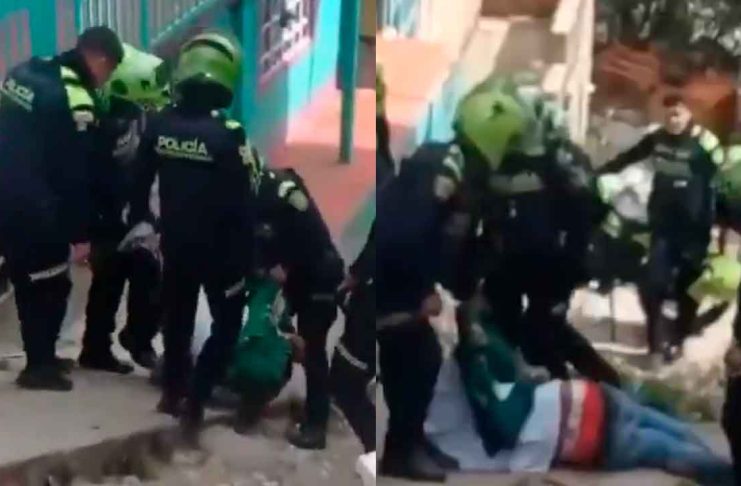 #VIDEO // Policías torturan y asesinan a golpes a joven afro en Ciudad Bolívar, Bogotá