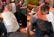#VIDEO // Asistentes llegan a los golpes en asamblea encabezada por Sheinbaum