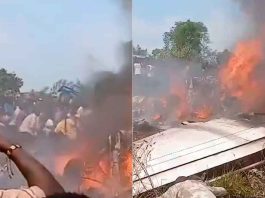 #VIDEO // Avioneta se estrella cobrando la vida de 14 personas, incluidos altos mandos militares