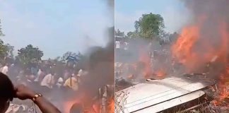 #VIDEO // Avioneta se estrella cobrando la vida de 14 personas, incluidos altos mandos militares