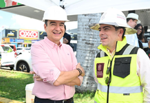 Carlos Soto acompañó al gobernador en supervisión de obras viales en La Rinconada