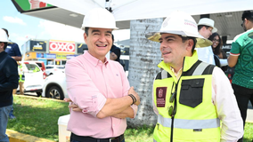 Carlos Soto acompañó al gobernador en supervisión de obras viales en La Rinconada