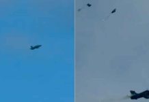 #VIDEO // Cae avión militar Hawk T2 de la RAF en el norte de Gales; tripulantes resultan con heridas leves