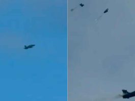 #VIDEO // Cae avión militar Hawk T2 de la RAF en el norte de Gales; tripulantes resultan con heridas leves