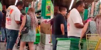 #VIDEO // Captan a clientes probando y devolviendo helados en Bodega Aurrera
