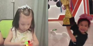 #VIDEO // Lian Yunzhi, la niña china de 6 años rompe 2 veces el récord mundial del Cubo de Rubik