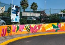 Con mural en Colegio de Morelia honran lucha de madres buscadoras