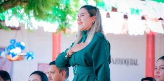 Dayana Pérez encabeza el inicio de las Fiestas Patrias en Salvador Escalante