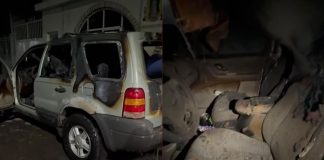 Delincuentes queman camioneta de creador de contenido y fotógrafo, en Jiquilpan