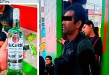 Detienen a hombre por presunto intento de robo de licor en tienda de Morelia