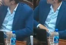 #VIDEO // Diputado argentino presuntamente drogándose en pleno Congreso