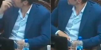#VIDEO // Diputado argentino presuntamente drogándose en pleno Congreso