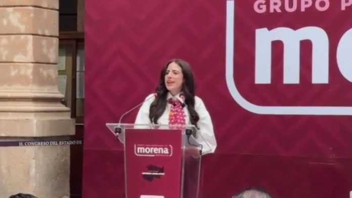 Diputados de Morena presentan informe (1)