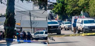 Motociclista armado y su cómplice disparan contra policías; uno de los agresores es abatido y el otro herido