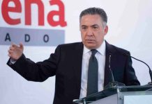 Enrique Inzunza reaparece en el Senado tras 124 días de ausencia y rechaza nexos con el crimen organizado