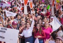Más de 7 mil mujeres arropan a Gladyz Butanda: son protagonistas de la transformación