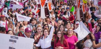 Más de 7 mil mujeres arropan a Gladyz Butanda: son protagonistas de la transformación