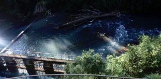 Hallan cadáver en la presa de la CFE de Zumpimito, al sur de Uruapan